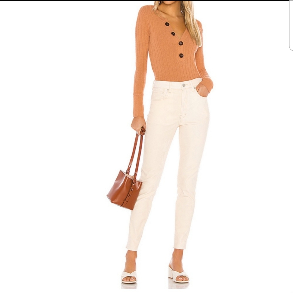 Free People velvet jeans